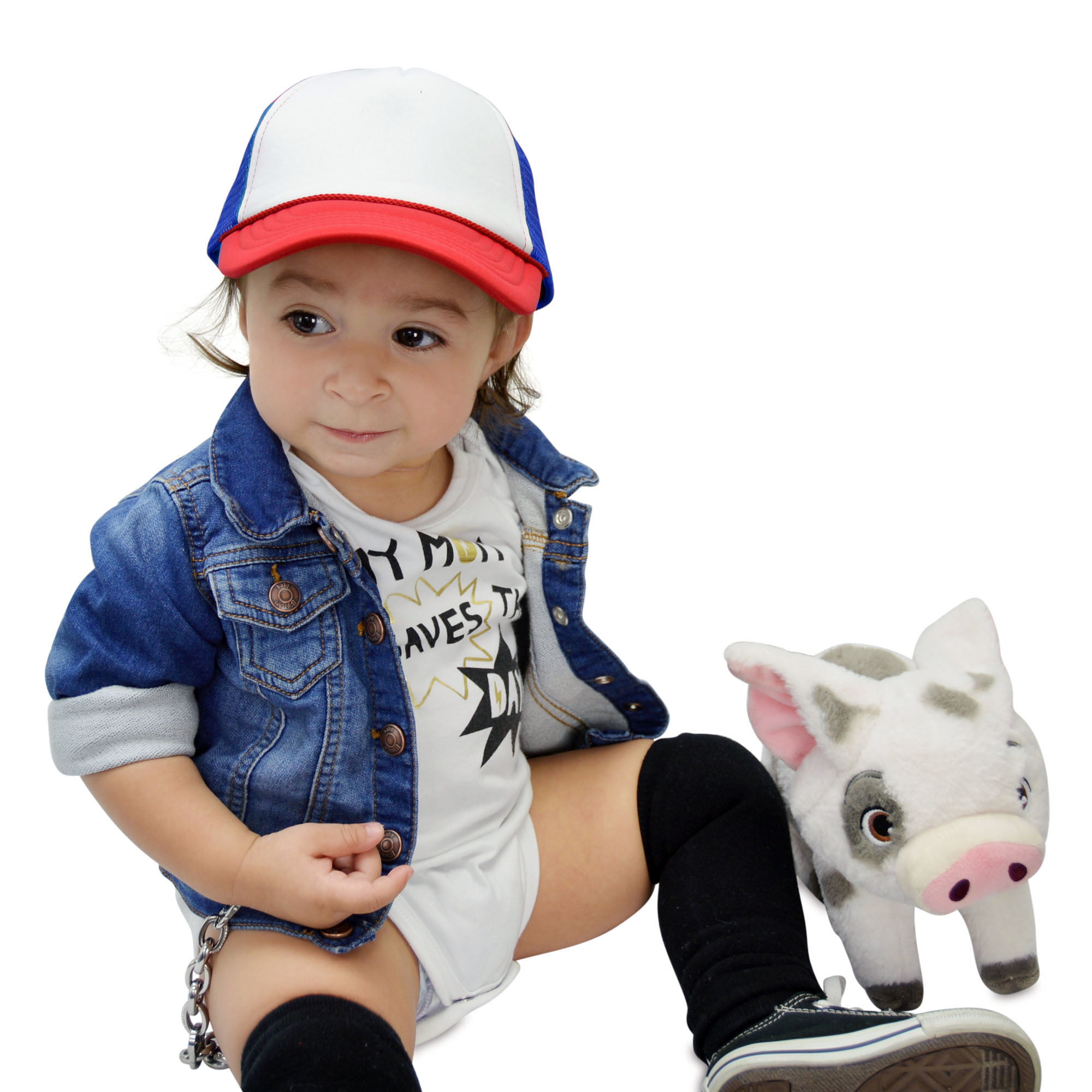 DALIX Infant Trucker Hat Baby Girl Boys Cap Extra Small Kids Children Adjustable 