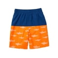 thumbnail image 4 of Rokka&Rolla Toddler Boys' Swim Trunks with Mesh Liner Baby Swimwear, UPF 50+ Sizes 2T-5T, 4 of 7