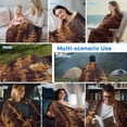 thumbnail image 5 of Yellow Forest Cooling Blanket,Lightweight Breathable Summer Throw Blanket with Double Sided Cold Effect,Pine Tree Summer Botanical Modern Art Picnic Blankets Bed Sheet for Hot Sleepers 30"x40", 5 of 8