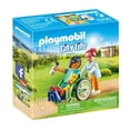 thumbnail image 1 of Paciente en Silla de Ruedas Playmobil City Life 20 Piezas, 1 of 4