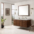thumbnail image 6 of James Martin Vanities 670-V60S-WLT-3ENC Amberly 60" Free Standing Or Wall Mounted Single, 6 of 7