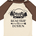 thumbnail image 4 of Inktastic Road Trip To Boston Boys or Girls Long Sleeve Baby Bodysuit, 4 of 5