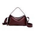 thumbnail image 1 of Bolsas Hombro Bolso Vagabundo Casual para Mujeres PU Cuero S Gran Capacidad Color Sólido, 1 of 9