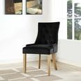 thumbnail image 2 of Modway Pose Performance Velvet Dining Chair in Navy, 2 of 6