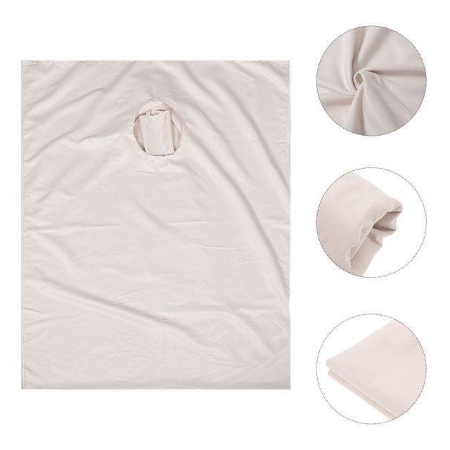 WHAMVOX Funda Para De Masaje Beige Microfibra Con Cómodo Y Para Acceso
