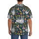 thumbnail image 3 of Fotbe Cute Sloth Camisa Estampada de Manga Corta para Hombre, Casual de Verano, Estilo Playero, Sin Arrugas-4X-Large, 3 of 5