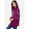 thumbnail image 3 of Woman Within Plus Size Perfect Long Sleeve Shirt, 3 of 6