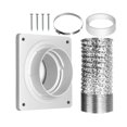 thumbnail image 1 of Dryer Vent Wall Plate with Hose(4 inch 8 feet),B, 1 of 5