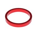 thumbnail image 3 of 10 piezas de arandela de auriculares de bicicleta Sunnimix de aleación de aluminio rojo, 3 of 8
