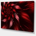thumbnail image 2 of Fleur Fractale Symétrique Multicolore - Impression sur Toile Florale, 2 of 4