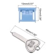 thumbnail image 2 of Unique Bargains 10pcs Port Blocker Verrouillage USB Port / PC Blocker avec Clé Codée, Bleu, 2 of 5