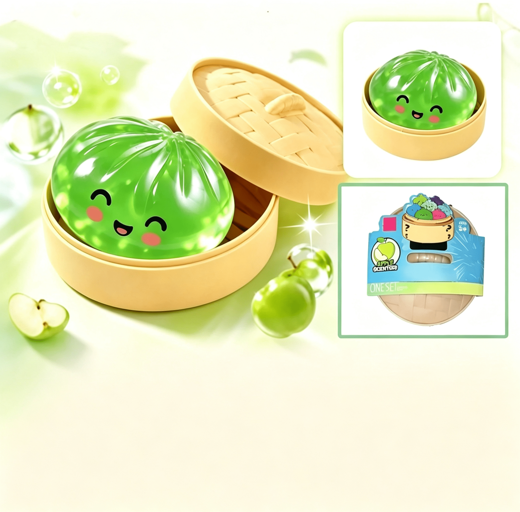 Fidget Fun Sweets Popper 3 Pack, Cupcake, Donut, and Popcicle
