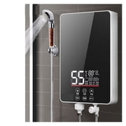Electric Tankless Water Heater 6000W Instant Heating Constant Temperature Household Bathroom Shower Machine Energy-saving ,Safety Protections