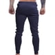thumbnail image 4 of Pantalones largos para hombre, color a juego, bolsillos, cremallera, cuerda, pantalones casuales, pantalones para hombre, 4 of 5