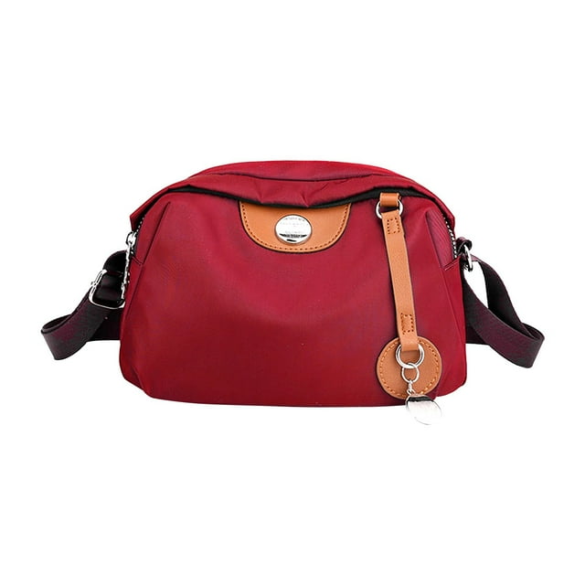 Crossbody Fashion Messenger Bag, Stylish Shoulder Purse, Durable Polyester Material, Multiple Compartment Design, for Daily Use, Secure Zipper, Lightweight Portable, Urban Travel, Work Akmoler