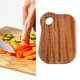 thumbnail image 1 of Tabla de cortar de madera Tabla de quesos, portátil, bandeja para servir alimentos Bandeja para servir queso Bloque para cortar fruta Filete Queso Pan Nuez S, 1 of 8