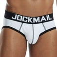 thumbnail image 6 of JOCKMAIL Men's Underwear Briefs Mens Cotton Classics Briefs Men Briefs Breathable Comfortable, 6 of 9