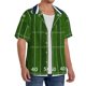 thumbnail image 2 of Fotbe American Football Field Camisa Estampada de Manga Corta para Hombre, Casual de Verano, Estilo Playero, Sin Arrugas-Large, 2 of 5