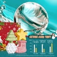 thumbnail image 4 of Fiudx Bolas de Baño Navideñas, Azufaifa Festividades con Burbujas Alegres, Aromáticas Naturales, Hidratación Relajante, Exquisita Caja de Regalo para La Alegría Navideña, Ideal para La Bañera En Invi, 4 of 7