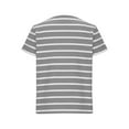 thumbnail image 5 of Posijego Women's Striped Casual T-Shirts Summer Short Sleeve Shirts for Women Crew Neck Loose Soft Graphic Tee Shirts, 5 of 9