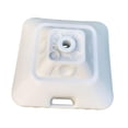thumbnail image 2 of Base para Sombrilla Soporte de Pie Base Portátil Soporte para Exteriores Rellenable para añadir Peso Adicional Y Mantener El Mástil Firme Adecuado Pa Blanco 30L, 2 of 8