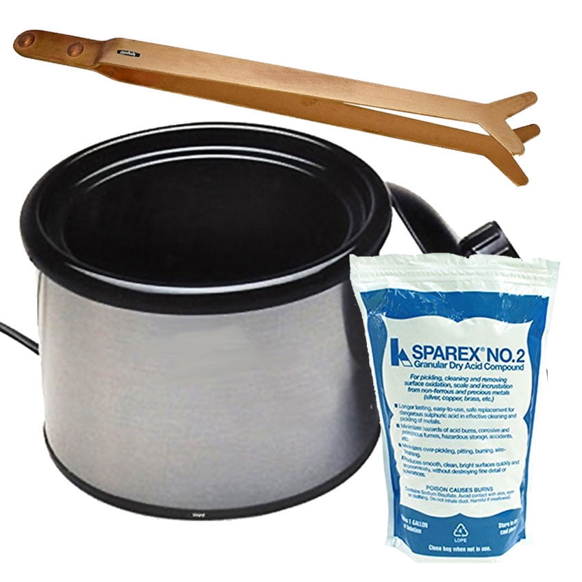 Jewelry Pickling Kit Pickle Pot Compound Tong Remove Soldering