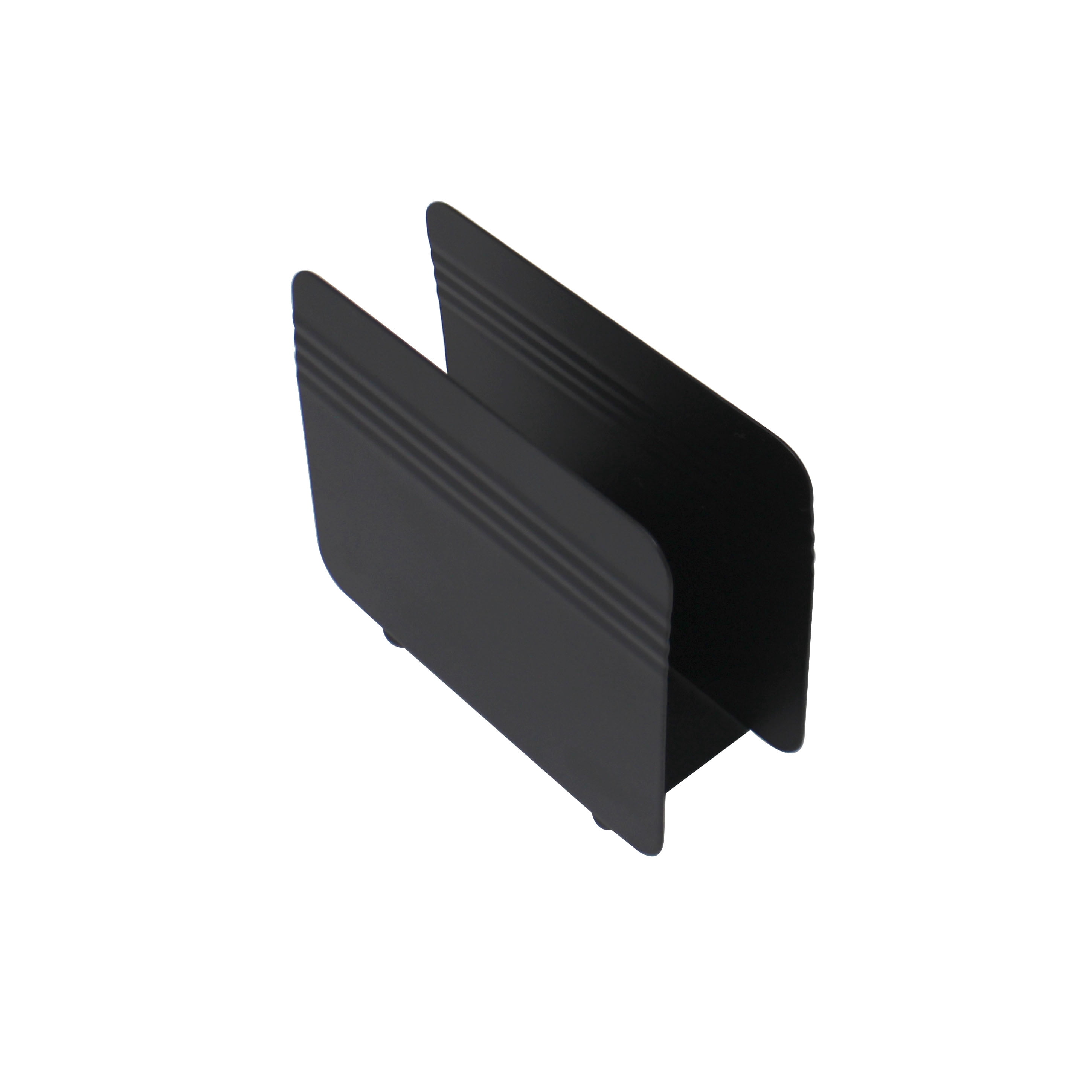 Mainstays Black Metal Napkin Holder, Modern Open-Frame Tabletop Design