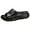 Black, variant on CPNG Women Men’s Adult Recovery Lightweight Solid Slides Plantar Fasciitis Thick Cushion Sandals with Arch Support Orthotic Athletic Comfortable Slippers Indoor Outdoor