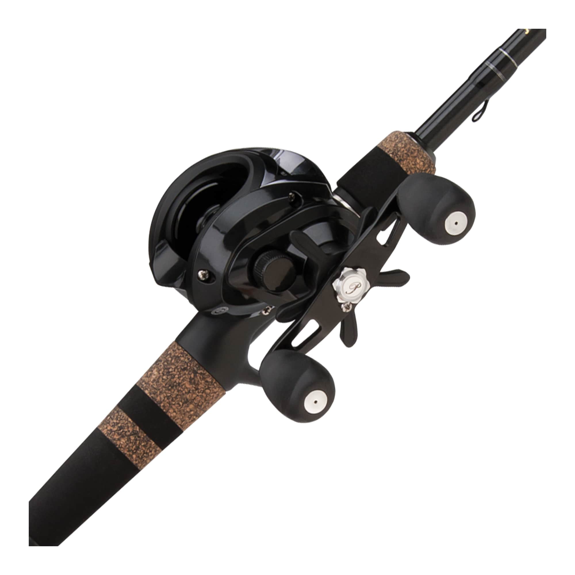 Fenwick Pflueger Nighthawk Low Profile Bait Cast Reel and Fishing Rod Combo  