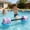 Purple, variant on EVA Foam Dumbbell Set for Water Aerobics, Detachable Floating Barbell with Locking Buckles, Adult Pool Fitness Equipment for Swimming Training, 13.38 Inch Lightweight Buoyant Exercise Gear