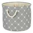thumbnail image 1 of Design Imports CAMZ14209 Bac Rond en Polyester Treillis Patte pour Animaux, Gris - Moyen, 1 of 4