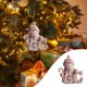 thumbnail image 1 of 26 English Letter Christmas Ornament Christmas Tree Decoration 2D Acrylic Decoration Car Rearview Mirror Ornament, 1 of 5