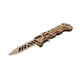 thumbnail image 1 of Juguete rompecabezas con cuchillo mariposa Karambit plegable de madera | Kit de montaje DIY de madera de tilo premium | Diseño plegable y liso con estructura de mortaja y espiga | Juguete anties, 1 of 6