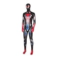 thumbnail image 3 of Cosplay Costume Heroic Superhero Jumpsuit for Halloween Party Carnival Stage Performance Role Play Outfit, Red Blue, 3 of 5