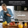 thumbnail image 3 of Chef Palace Magnetic Knife Strip, Simple to Install, Multiuse Knife Wall Mount Hanger, Suitable for Kitchen Utensils & Tools 40cm (15.7 Inch) Strong Magnetic Knife Bar, 3 of 4