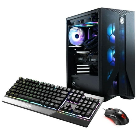 MSI Aegis RS (Tower) Gaming Desktop, Intel Core i9-12900KF, GeForce RTX 3090, 32GB Memory (Dual-CHL), 2TB SSD + 2TB HDD, WiFi 6E, Liquid Cooling, USB Type-C, VR-Ready, Windows 11 Home (12TJ-282US)