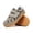 Khaki, variant on Djtdsds Kids Mesh and Suede Hook and Loop Casual Sneakers with Non- Gum Sole Size:10-11 Years