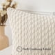 thumbnail image 3 of Fundas para Cojines, Cojines Decorativos Sala, Almohadas para decoración, Fundas de Almohada de Felpa para Decoración del Hogar Que no Destiñen y Decoración Navideña (4 PCS Beige), 3 of 4