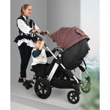 Universal 2in1 Stroller Ride Board with Seat Pedal - Buggy Wheeled ...
