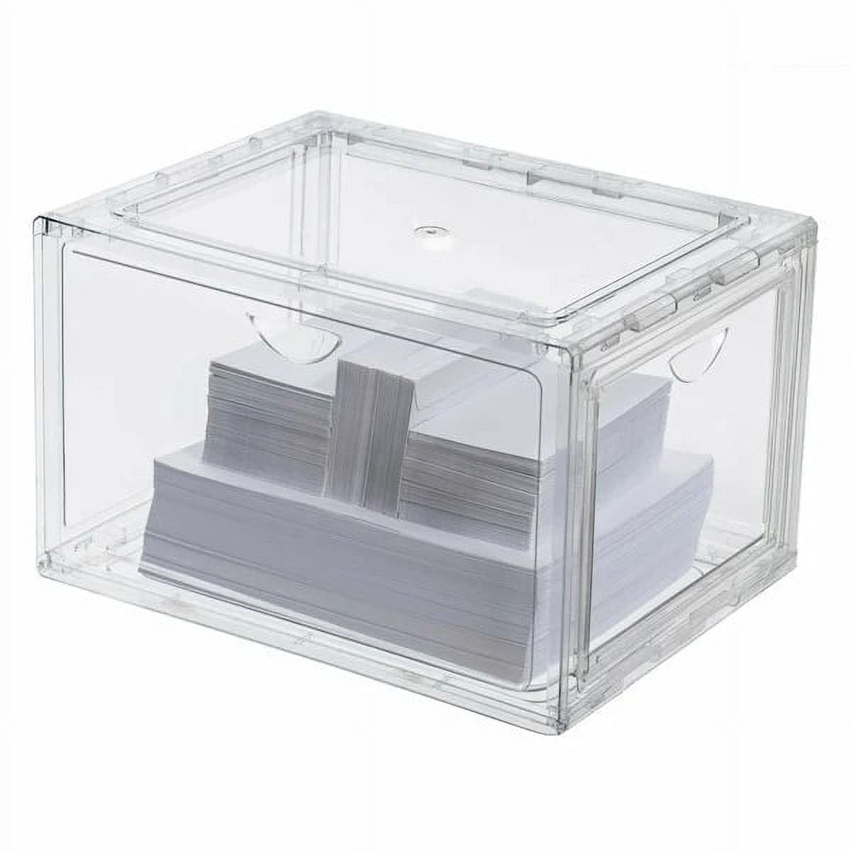 Stackable Shoebox  Organizer, 4-pack