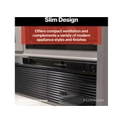 Lippert Components Lippert 695570 LED Cooker Hood - Black Stainless Steel