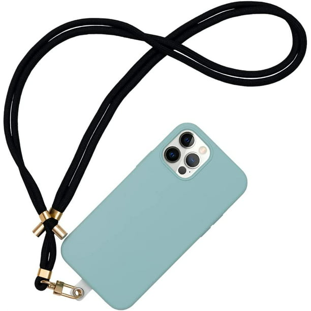 Cell Phone Lanyard for Case, Adjustable Neck Strap Lanyard Compatible with Key Holder & ID Card -