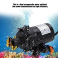 thumbnail image 4 of Bomba de Fuentes, Tierra de Agua Dual de Uso de AcUario Negro, Decoración de Jardín de 12v-660a Sin Escobillas para decoración para Hogar., 4 of 7
