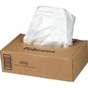 Shredder Waste Bags, 9 Gal Capacity, 100/carton | Bundle of 5 Cartons
