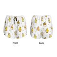 thumbnail image 3 of Salouo Gnome With Sunflower Print Women's 2 in 1 Running Shorts Double-Layer Shorts Athletic Workout Gym Yoga Shorts Running Shorts for Women-XX-Large, 3 of 7