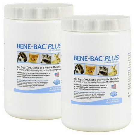 PetAg 99545-1 Bene-Bac Plus Pet Powder, 1 lb(2 pack)