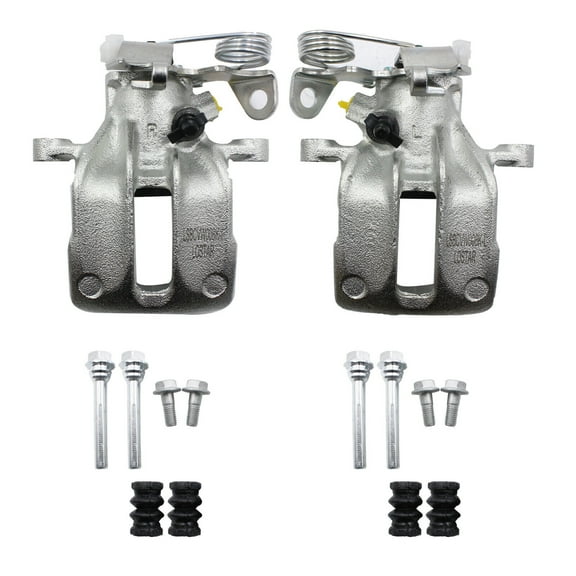 Rear Left & Right Side Brake Caliper with Repair Kit Fit for 1994-2001 Audi A4 1.8L 2.8L