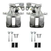 Rear Left & Right Side Brake Caliper with Repair Kit Fit for 1994-2001 Audi A4 1.8L 2.8L