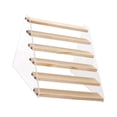 thumbnail image 2 of Langgg Acrylic Riser Counter Jewellery Display Dresser Riser Shelf Showcase Cabinet Stand Rack 30.5x32.5x24.4cm, 2 of 4