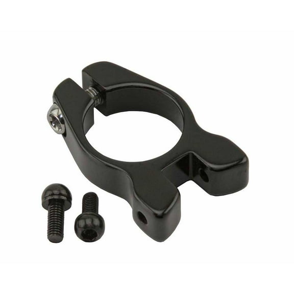 Alloy Seatpost Clamp Rear Rack Mount 31.8 mm Black.